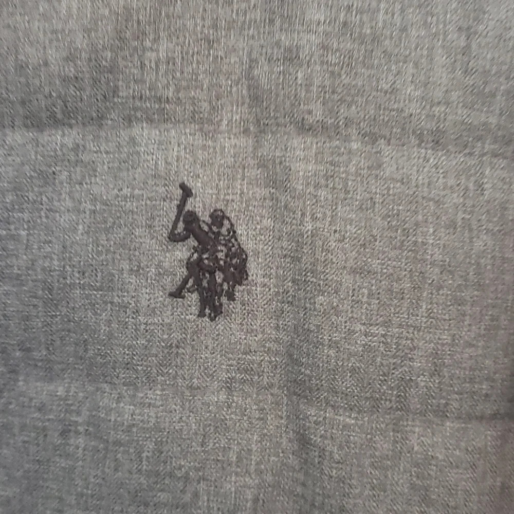 U.S. Polo Assn Grey Bubble Jacket - Picture 9 of 15